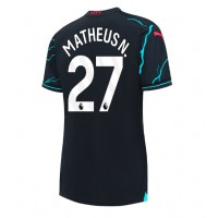 Dres Manchester City Matheus Nunes #27 Tretina pre Ženy 2023-24 Krátky Rukáv